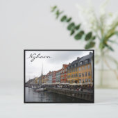 Carte Postale nyhavn couleurs de marque (Debout devant)