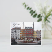 Carte Postale Nyhavn Danemark (Debout devant)