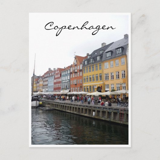 Carte Postale nyhavn pittoresque (Devant)