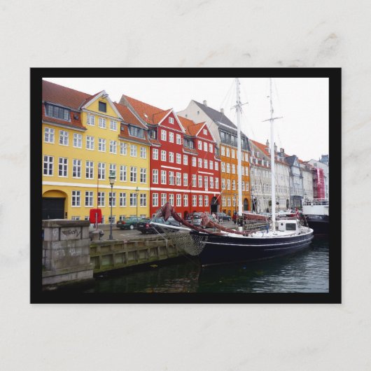 Carte Postale nyhavn voile (Devant)