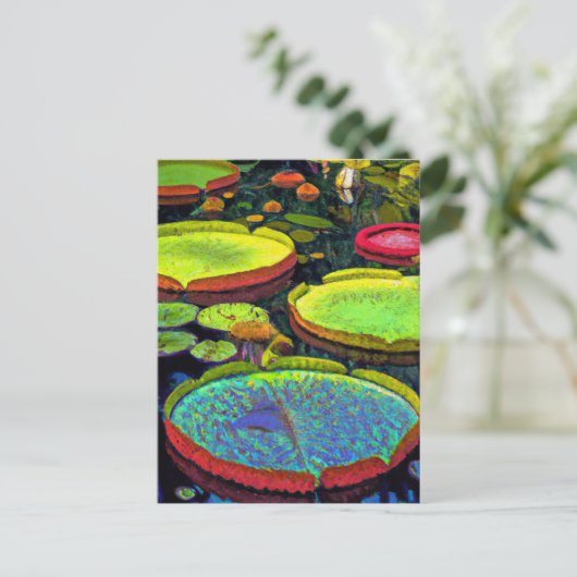 Carte postale Nymphaeales (Debout devant)