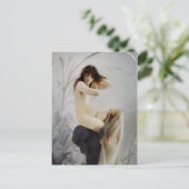 Carte Postale Nymphe baignade - Falero (Debout devant)