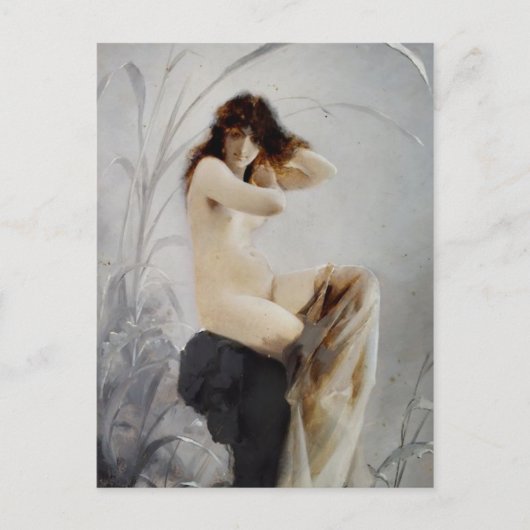 Carte Postale Nymphe baignade - Falero (Devant)