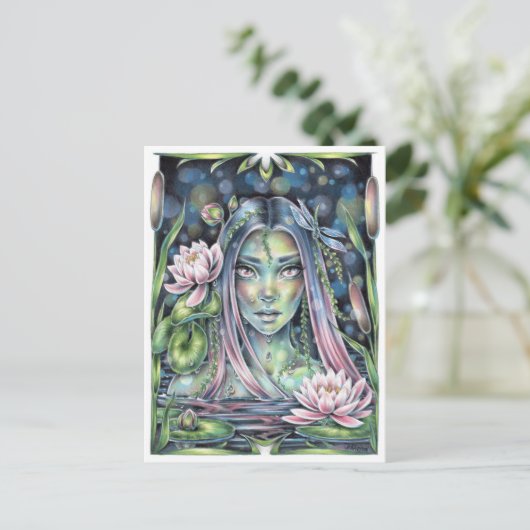 Carte Postale Nymphe hydrique (Debout devant)