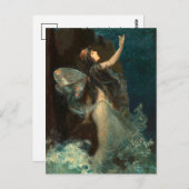 Carte Postale Nymphe hydrique | Paul Swan (Devant / Derrière)