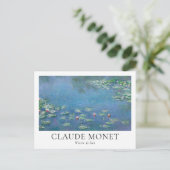 Carte Postale Nymphéas de Claude Monet (Debout devant)