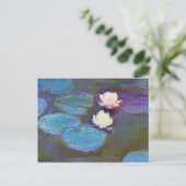 Carte Postale Nymphéas de Claude Monet (Debout devant)