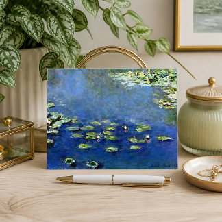 Carte Postale Nymphéas de Claude Monet