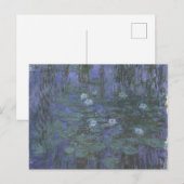 Carte Postale Nymphéas Monet (Devant / Derrière)