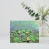 Carte Postale Nymphéas par Monet (Debout devant)