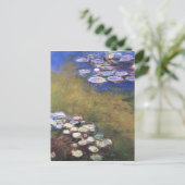 Carte Postale Nymphes, Claude Monet (Debout devant)