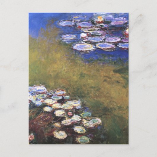 Carte Postale Nymphes, Claude Monet (Devant)