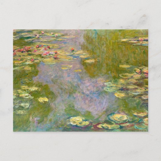 Carte Postale Nymphes D'Eau | CLAUDE MONET | (Devant)