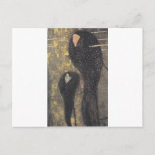 Carte Postale Nymphes d'eau (Silverfish) par Gustav Klimt