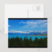 Carte Postale nz alpes du sud (Devant / Derrière)