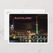 Carte Postale NZ Auckland - Sky Tower - (Devant / Derrière)