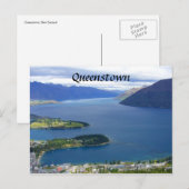 Carte Postale nz queenstown (Devant / Derrière)