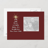 Carte Postale O Holy Night (Devant / Derrière)