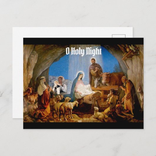 Carte Postale O Holy Night with Jareth Postcard (Devant / Derrière)
