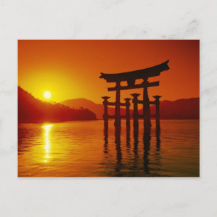 Carte Postale O-Torii Gate, Itsukushima Shrine Miyajima, Japan