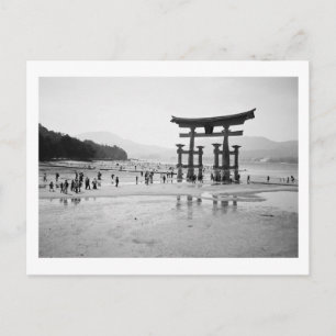 Carte Postale O-torii, Sanctuaire Itsukushima : Japon