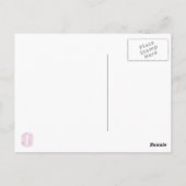 Carte Postale O - Triangles Poly Faible - Gris Violet Rose Neutr (Dos)