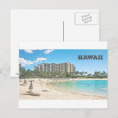 Carte Postale Oahu, Hawaii (Devant / Derrière)