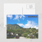 Carte Postale Oahu, Hawaii (Devant / Derrière)