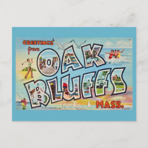 Carte Postale Oak Bluffs Martha's Vineyard 