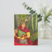 Carte Postale Oak King Portrait mini print (Debout devant)
