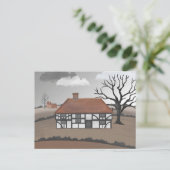Carte Postale Oak Tree Manor Postcard (Debout devant)