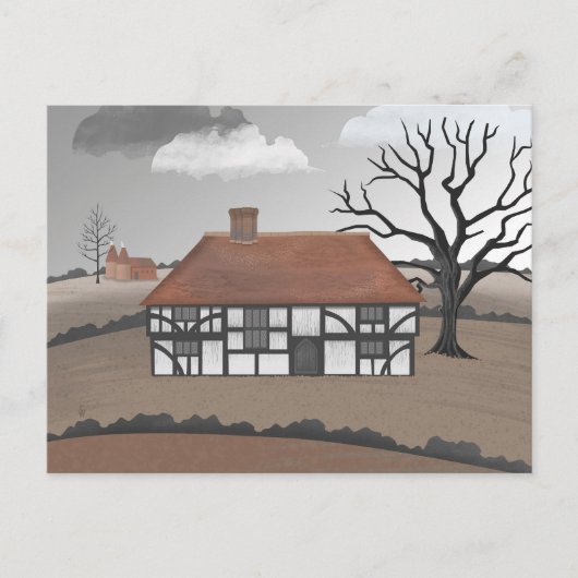Carte Postale Oak Tree Manor Postcard (Devant)