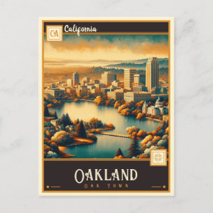 Carte Postale Oakland, Californie   VINTAGE