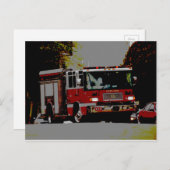 Carte Postale Oakland Fire Movin... (Devant / Derrière)