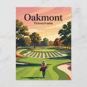 Carte Postale Oakmont Country Club États-Unis