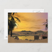 CARTE POSTALE OASIS (Devant / Derrière)