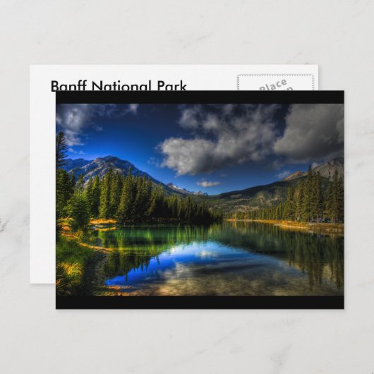 Carte Postale Oasis alpine (Devant / Derrière)