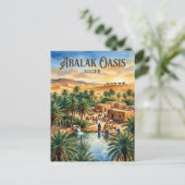 Carte Postale Oasis d'Abalak Niger (Debout devant)