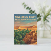 Carte Postale Oasis de Siwa Égypte (Debout devant)