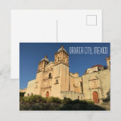 Carte Postale Oaxaca City Mexico, Templo de Santo Domingo (Devant / Derrière)