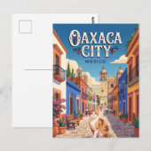 Carte Postale Oaxaca de Juárez Mexique (Devant / Derrière)