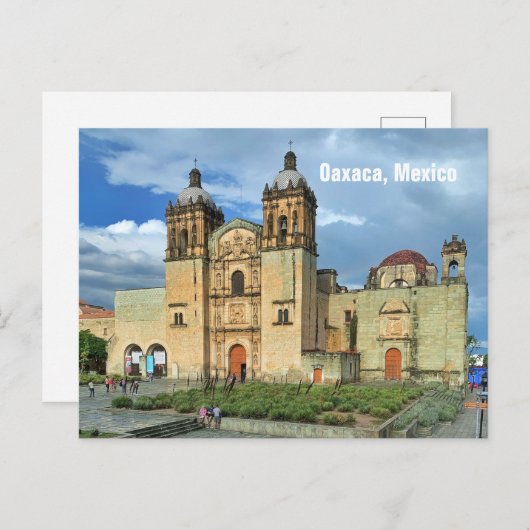 Carte postale Oaxaca, Mexique (Devant / Derrière)