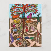 Carte Postale Oaxacan Bunny Tree of Life (Devant)