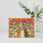 Carte Postale Oaxacan Chat et chatons (Debout devant)