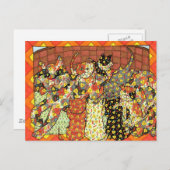 Carte Postale Oaxacan Chat et chatons (Devant / Derrière)