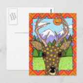 Carte Postale Oaxacan Deer (Devant / Derrière)