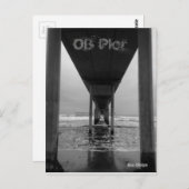 CARTE POSTALE OB BW (Devant / Derrière)
