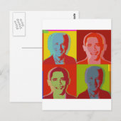Carte Postale Obama (Devant / Derrière)