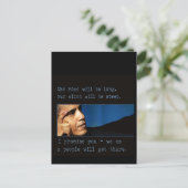 Carte Postale Obama (Debout devant)