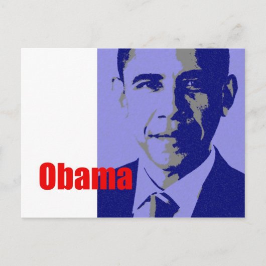 Carte Postale Obama (Devant)